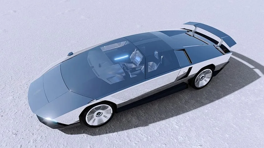 „Giugiaro“ superautomobilis ‚Peralta S‘ – duoklė septintojo dešimtmečio ‚Maserati Boomerang‘ koncepciniam automobiliui
