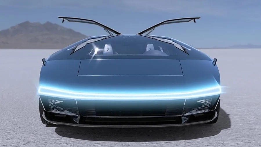 „Giugiaro“ superautomobilis ‚Peralta S‘ – duoklė septintojo dešimtmečio ‚Maserati Boomerang‘ koncepciniam automobiliui