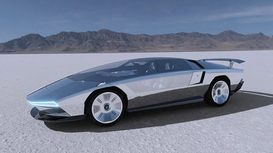 „Giugiaro“ superautomobilis ‚Peralta S‘ – duoklė septintojo dešimtmečio ‚Maserati Boomerang‘ koncepciniam automobiliui