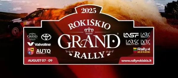 Didžiausia vasaros ralio fiesta į Rokiškį grįžta nauju pavadinimu
