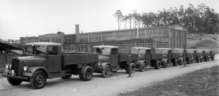 Ankstyvieji Scania-Vabis sunkvežimiai