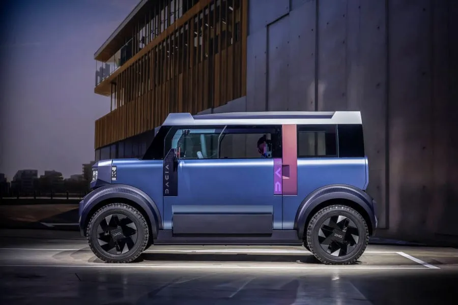 Koncepcinis automobilis „Dacia Hipster“ – alternatyvi elektrinio judumo vizija: itin įperkamas, apimantis svarbiausias funkcijas, „Dacia“ stiliumi