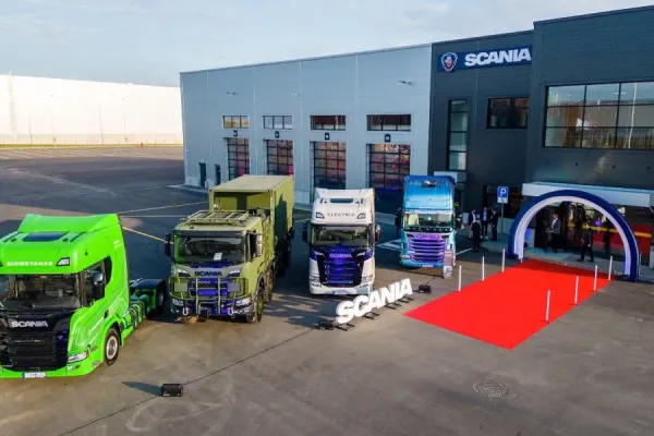 Kauno rajone duris atvėrė nauji „Scania“ namai: investicijos siekia 13,5 mln. eurų
