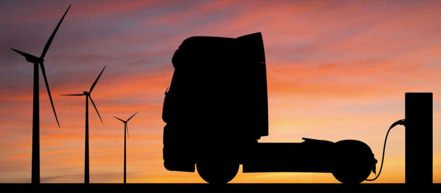 Įkraunamas elektrinis vilkikas