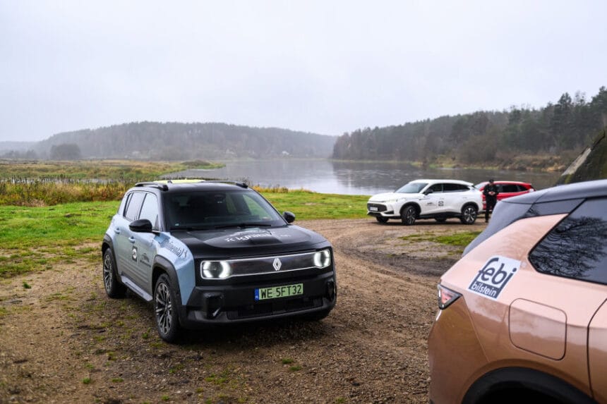 Lietuvos metų automobilis 2026 bandymai