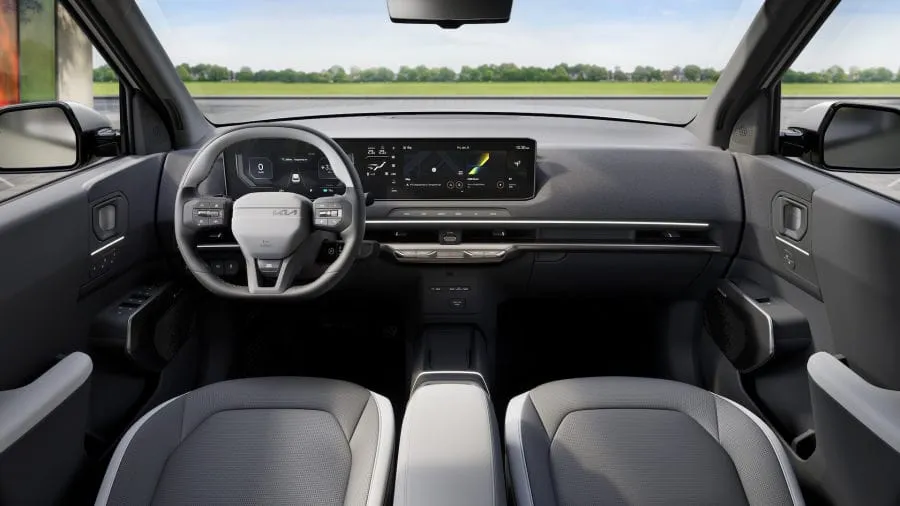 Mažas, bet galingas: „Kia“ pristatė EV2 – kompaktišką elektromobilį Europai