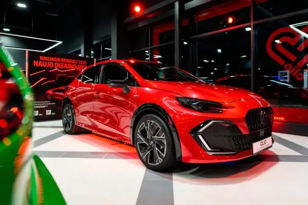 Lietuvoje debiutuoja naujasis „Renault Clio“