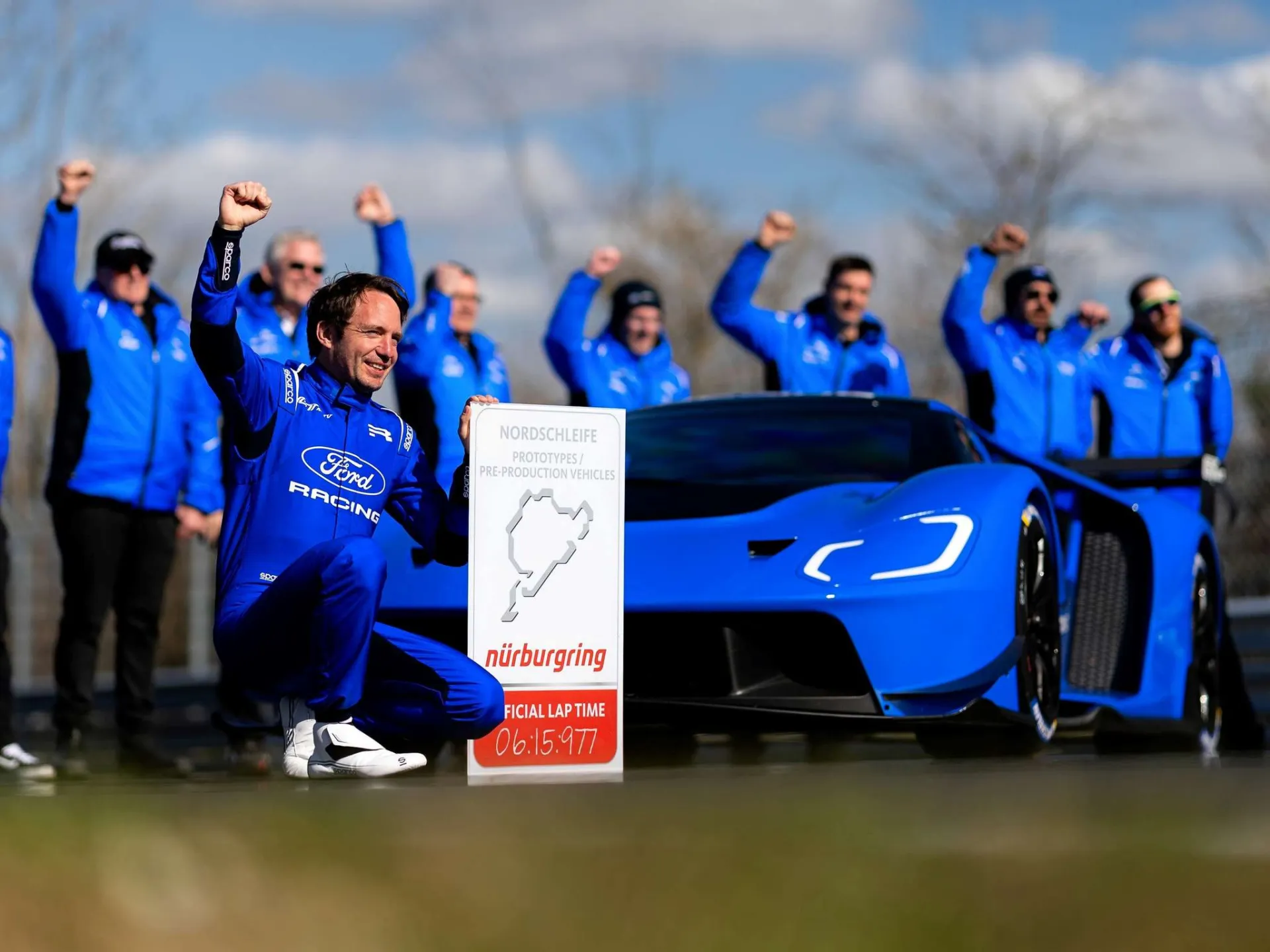 „Ford GT Mk IV“ tapo greičiausiu amerikietišku automobiliu Niurburgringe