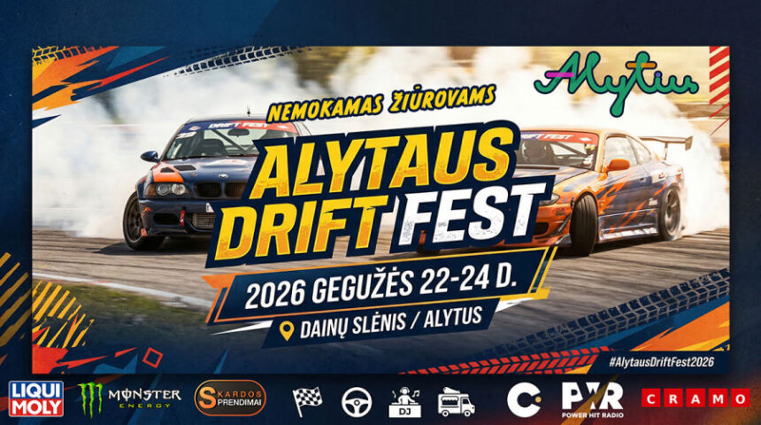 Alytus drift plakatas