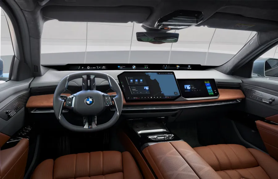 Pasaulinė naujos karto „BMW 7“ premjera: su 8K ekranu keleiviams ir šarvuoto kėbulo versija