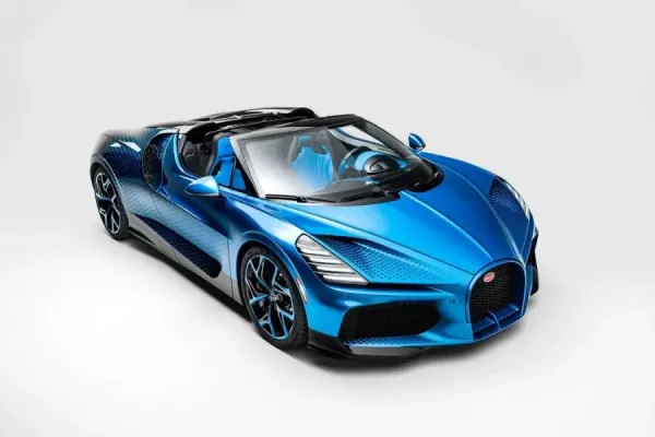 Aukšto skrydžio vabalėlis: pristatytas unikalus „Bugatti W16 Mistral Fly Bug“