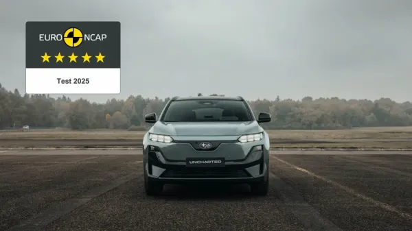 Naujasis „Subaru Uncharted“ pelnė penkias žvaigždutes „Euro NCAP“ saugumo bandymuose