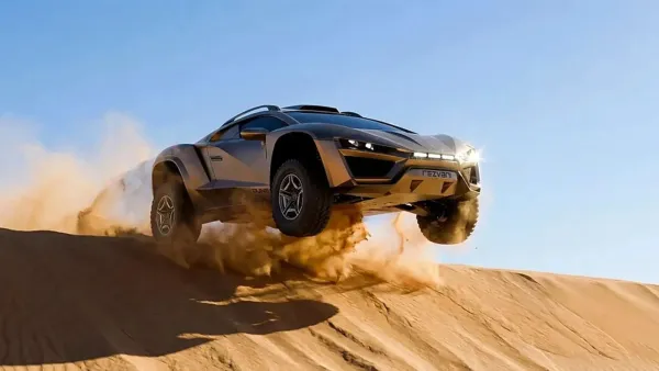 „Rezvani Dune“: kai „Lamborghini Huracan“ tampa 811 AG bekelės monstru