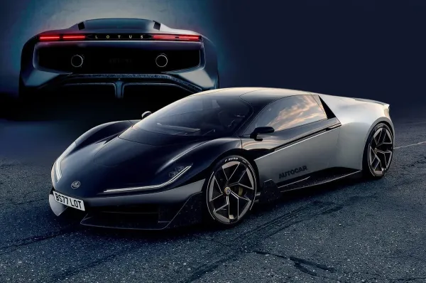 Legendos sugrįžimas: 2028 m. „Lotus Esprit“ pasiūlys ir V6, ir galingą hibridinį V8 variklį